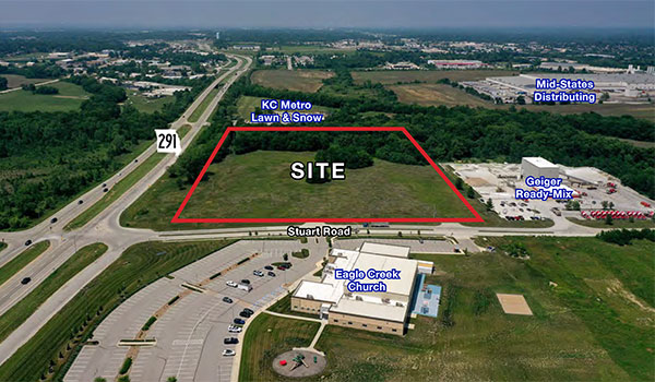 photo of 1 site on stuart road near 291.